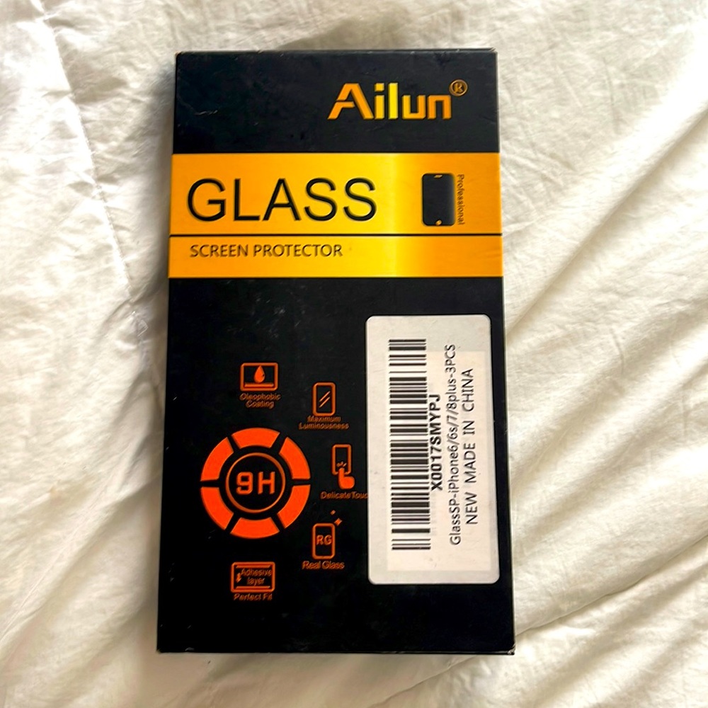 iPhone 7+/ 8 + screen protector 3 PCS